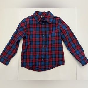 Tea Collection Long Sleeve a button Up Size 4